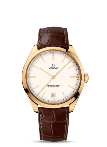 Omega De Ville Trésor Master Co-Axial Yellow Gold / Ivory Enamel